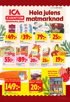 ICA Kvantum - Linköping - Förhandsvisning av reklamblad från butik ICA Kvantum aktuell från 15.12.2025