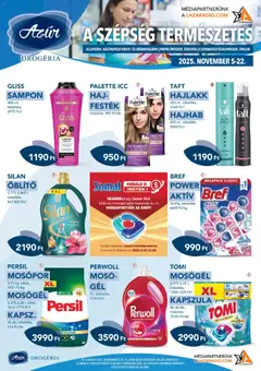 Azur Akciós újság - amely érvényes a következő dátumtól: 05.11.2025