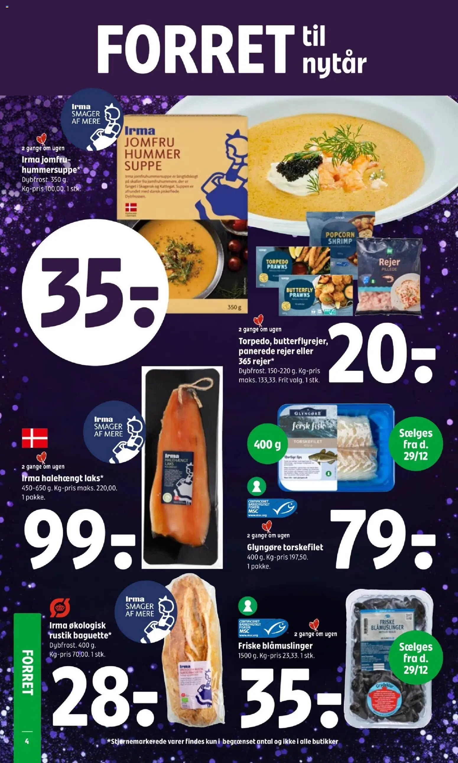 Coop 365 tilbudsavis – gyldig fra 27.12.2025 | Side: 6 | Produkter: Popcorn, Hummer, Butterfly, Torskefilet
