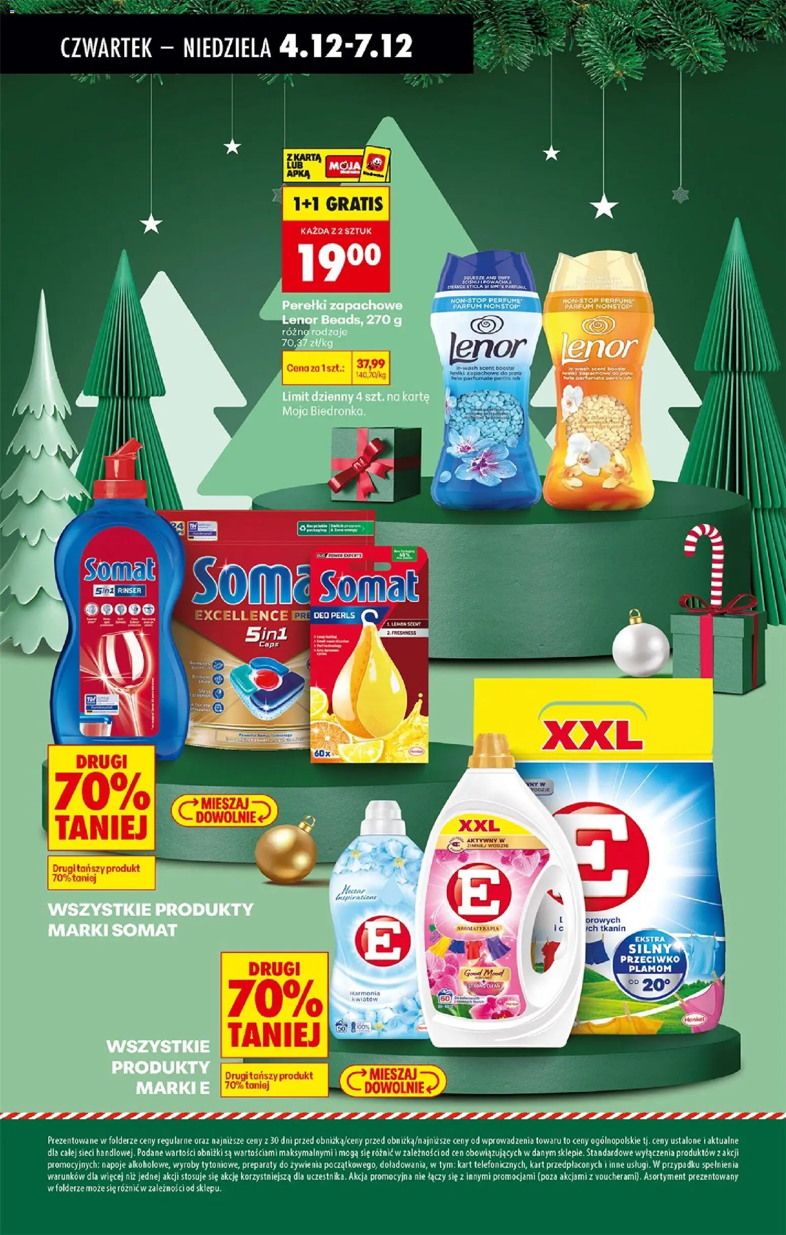 Biedronka gazetka - Drogeria od 04.12.2025 | Strona: 16 | Produkty: Karta, Napoje, Detergent