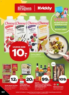 Eksempel på tilbudsavis Kvickly - Tilbudsavis fra butik Kvickly gyldig fra 01.08.2025