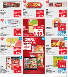 Perutnina Pileći medaljoni, ili sir 400 ili 500 g - Pregled kataloga iz trgovine Kaufland, vrijedi od 15.10.2025 | Stranica: 23