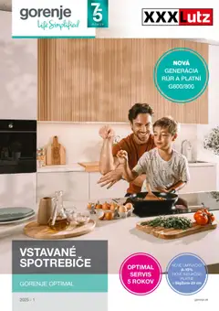 XXXLutz katalóg Gorenje 2025 - náhľad platný od 01.02.2025