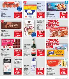 DUKAT Trajno mlijeko, 2,8% m.m. 6x1 l - Pregled kataloga iz trgovine Kaufland, vrijedi od 04.03.2026 | Stranica: 39