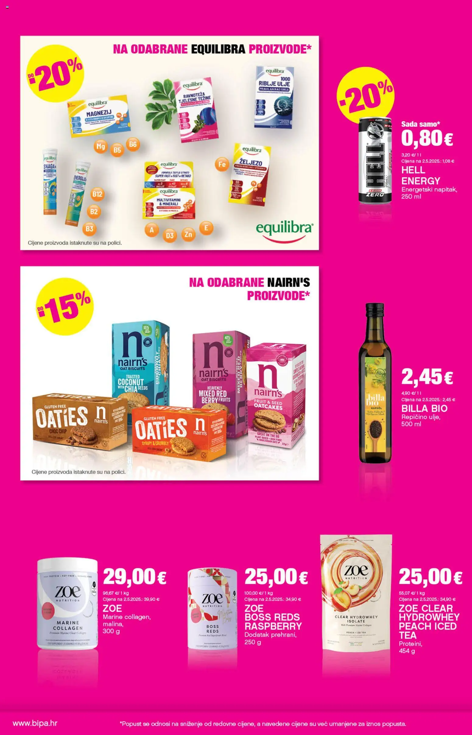 Bipa katalog | vrijedi od 02.04.2026 | Stranica: 22 | Proizvodi: Hell, Ulje