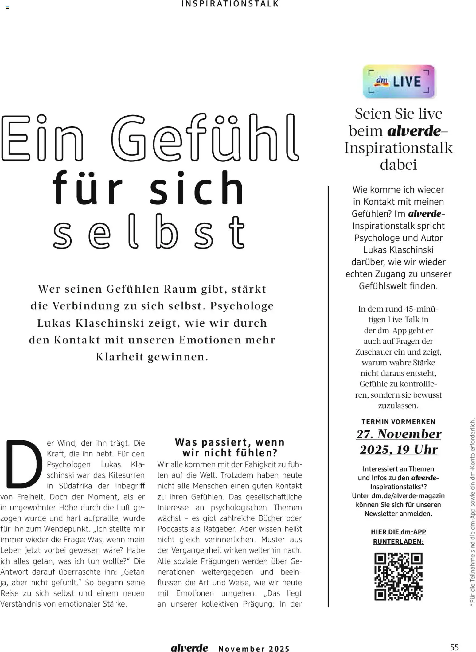 dm drogerie Prospekt 	 – gültig ab 01.11.2025 | Seite: 55