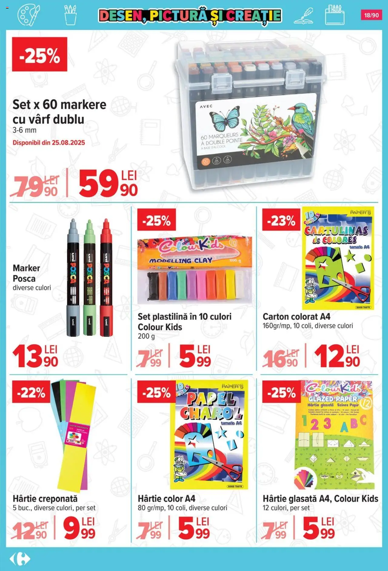Carrefour catalog - Începe școala – valabil de la 13.08.2025 | Pagină: 19