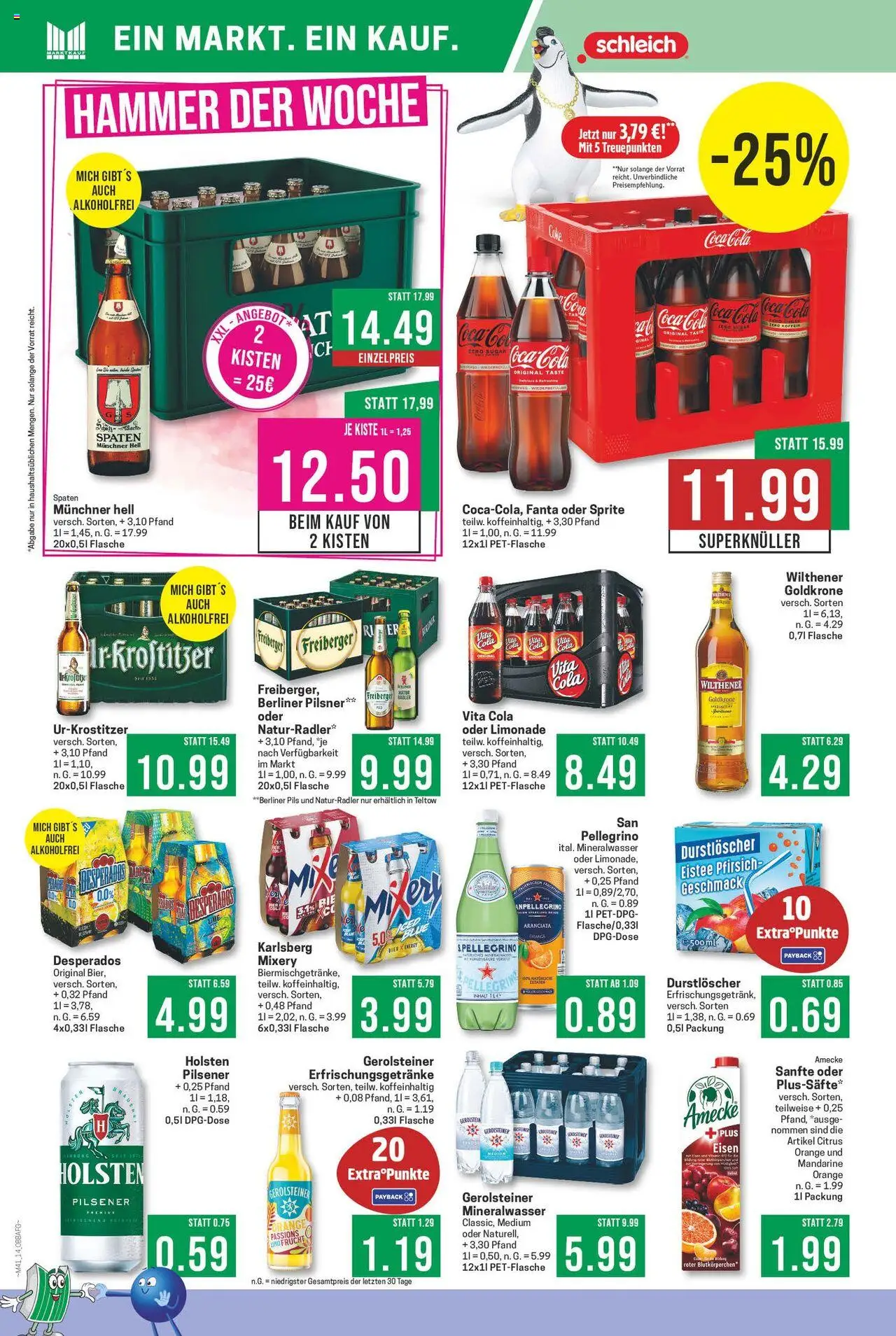 Marktkauf Prospekt 	 – gültig ab 06.10.2025 | Seite: 14 | Produkte: Berliner, Sprite, Bier, Berliner pilsner