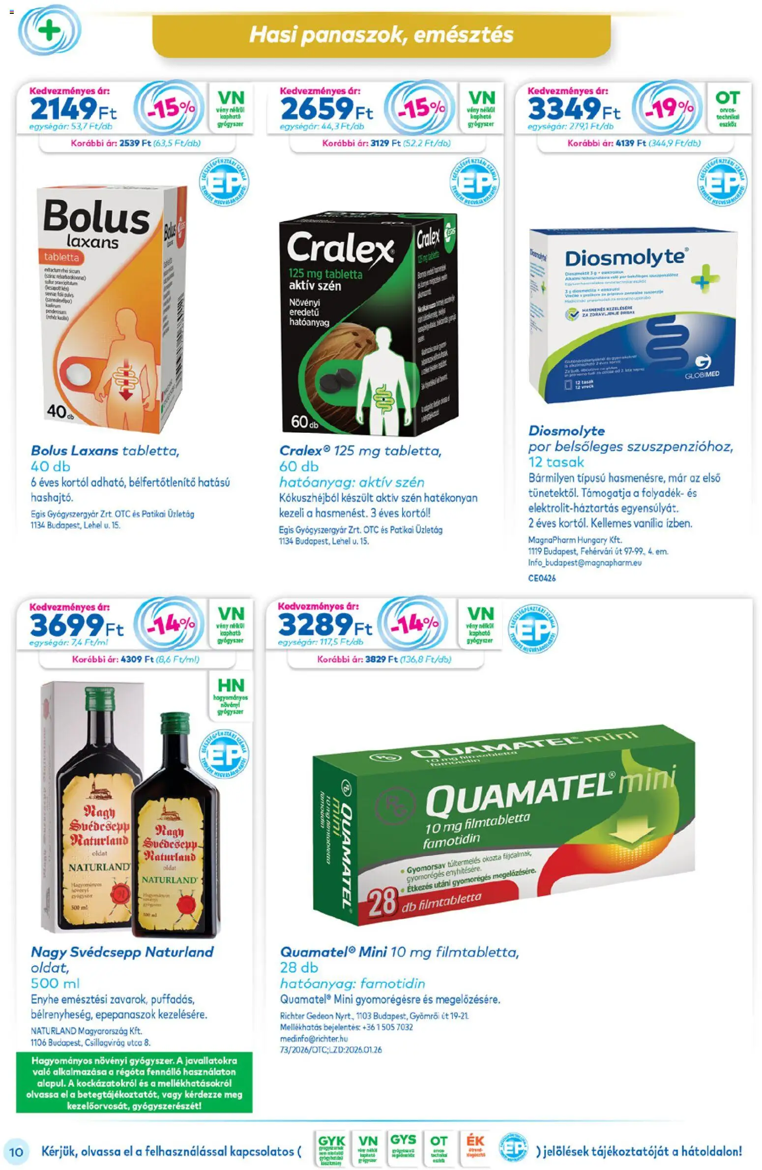 Gyöngy Patikák akciós ujság - amely érvényes a következő dátumtól: 01.03.2026 | Oldal: 10