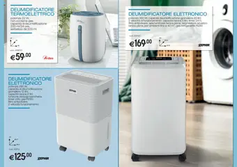 Anteprima del volantino Brico OK  Deumidificatori - Umidificatori catalogo valido a partire dal 11.09.2025 | Pagina: 2 | Prodotti: Deumidificatore, Tanica