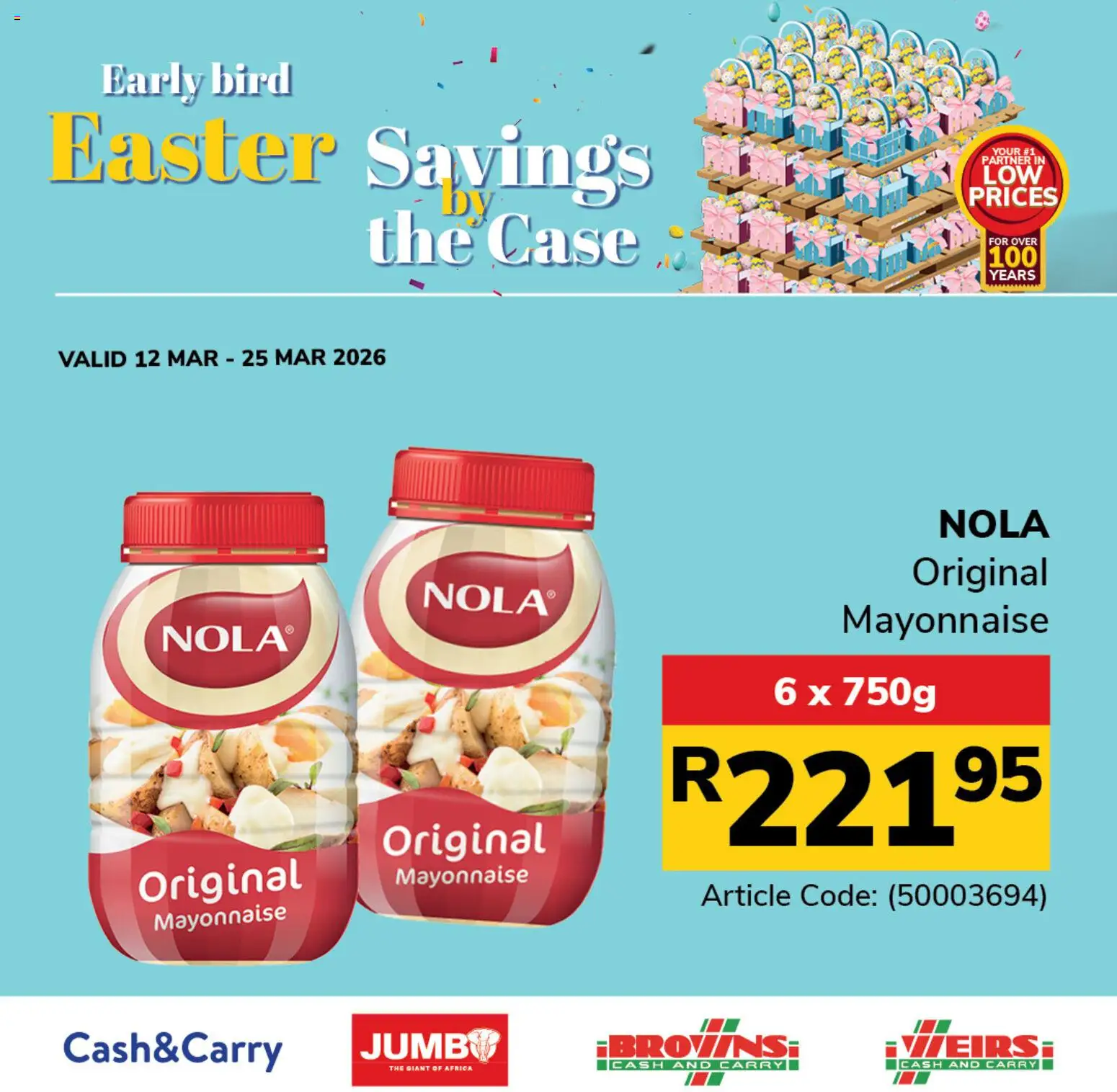 New Jumbo catalogue – valid from 12.03.2026 | Page: 2 | Products: Case, Mayonnaise