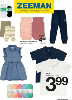 Zeeman - Folder - Voorbeeld van een folder van Zeeman, geldig van 19.07.2025