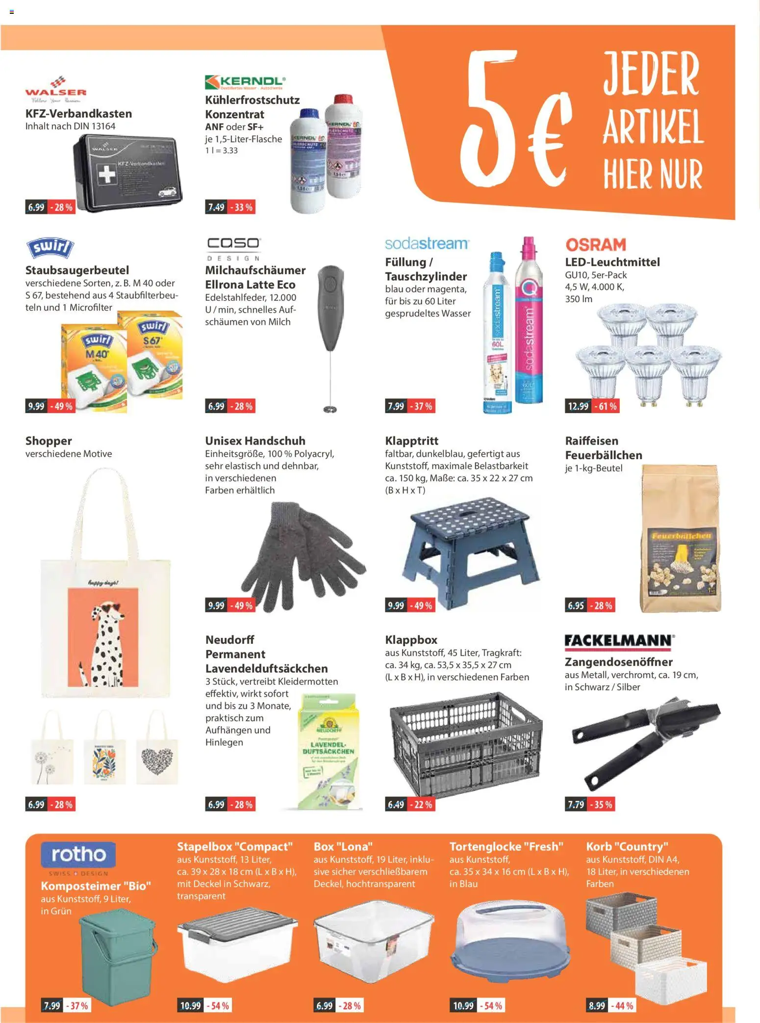 V-Markt - Hallertau / Oberpfalz – gültig ab 22.01.2026 | Seite: 15 | Produkte: Box, Korb, Lavendel, Sodastream