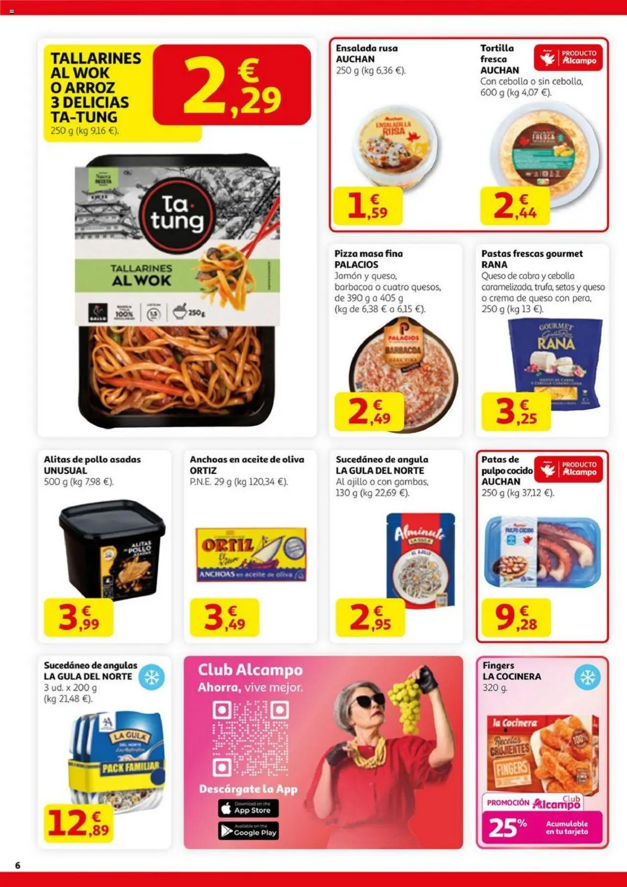 Alcampo - SST catalan │ válido desde el 11.09.2025 | Página: 6 | Productos: Aceite, Jamón, Pizza, Aceite de oliva