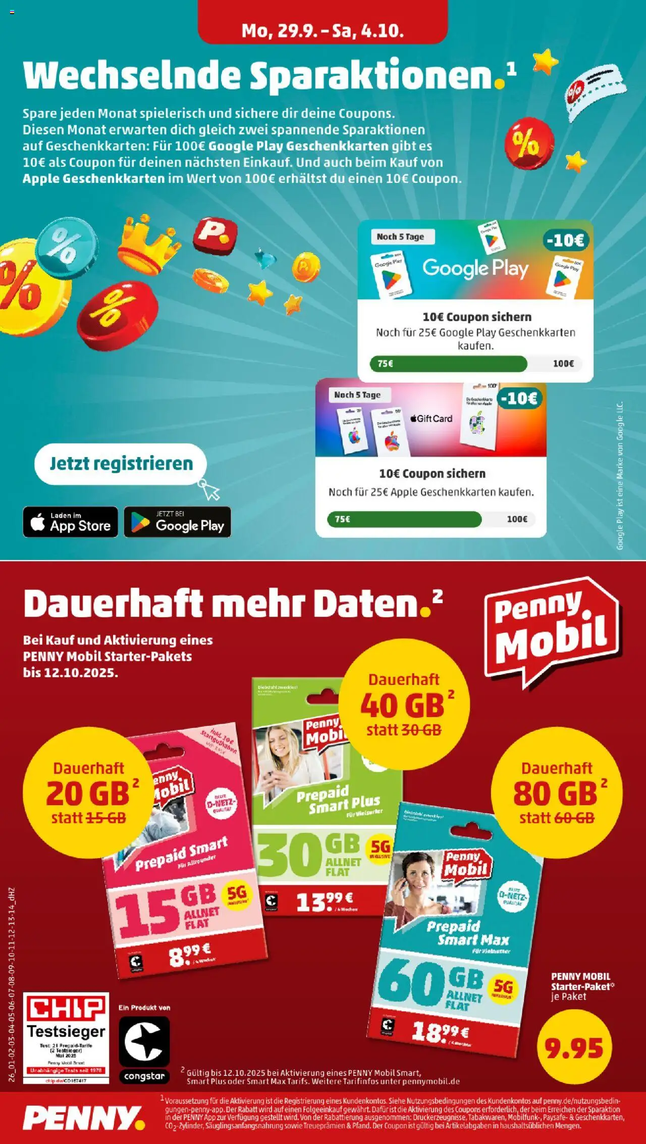 Penny Prospekt 	 – gültig ab 29.09.2025 | Seite: 26 | Produkte: Apple