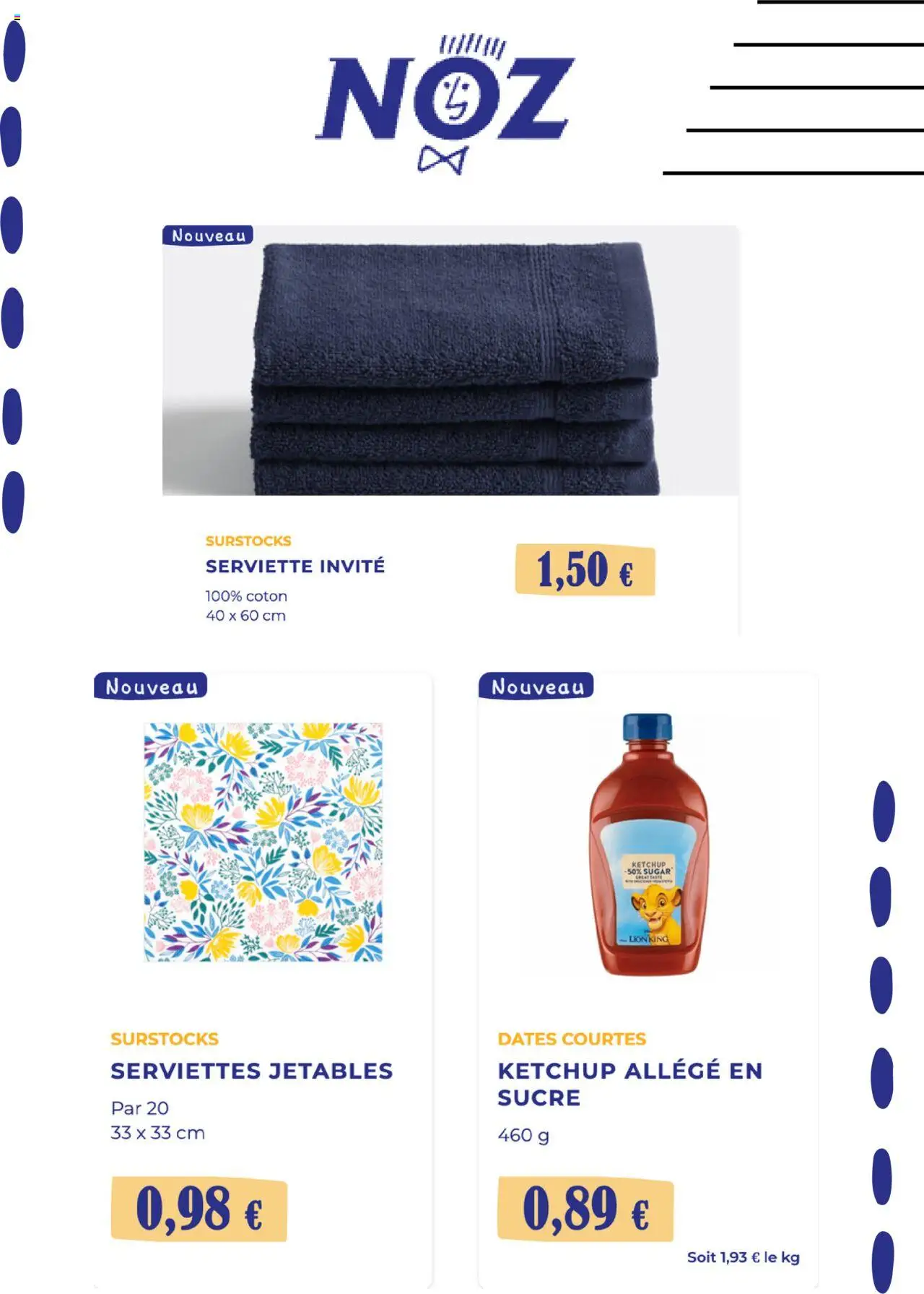  | Page: 3 | Produits: Sucre, Coton, Ketchup