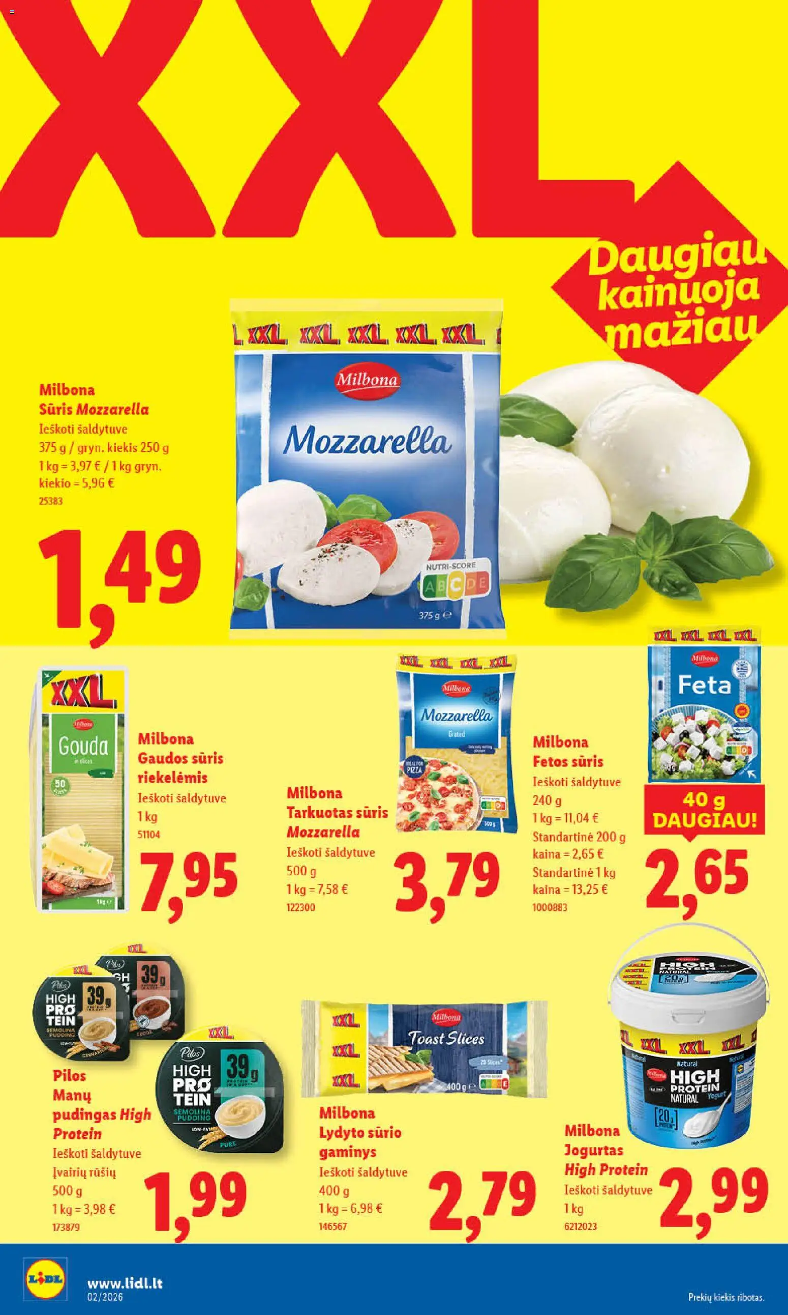 LIDL akcijos nuo 05.01.2026 | Puslapis: 28 | Prekių: Sultys