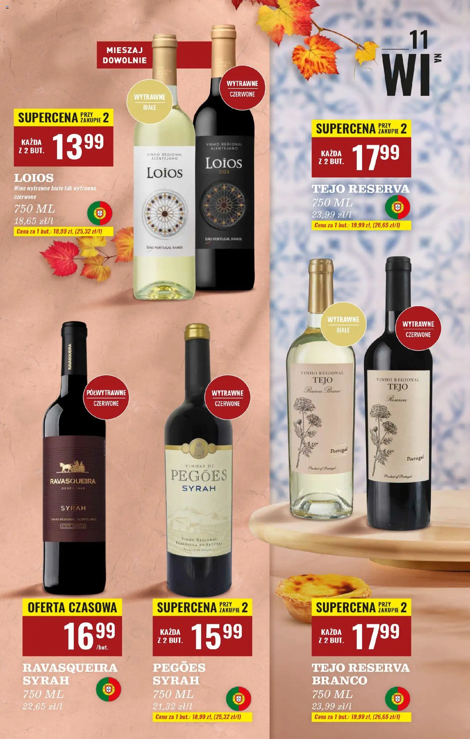 Biedronka gazetka - Czas na toast od 03.11.2025 | Strona: 11 | Produkty: Wino