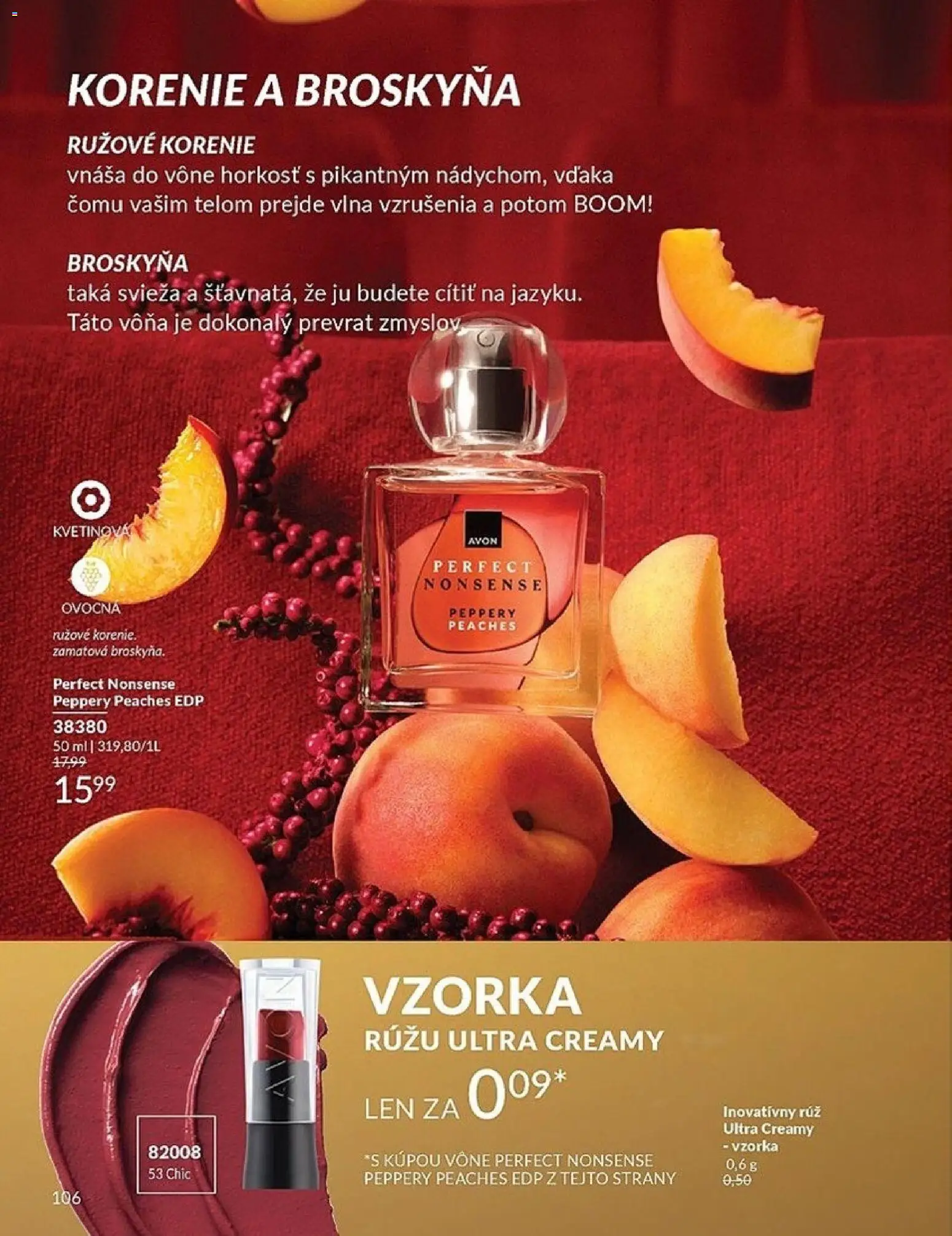 Nové Avon akcie – leták je platný od 01.12.2025 | Strana: 106 | Produkty: Korenie
