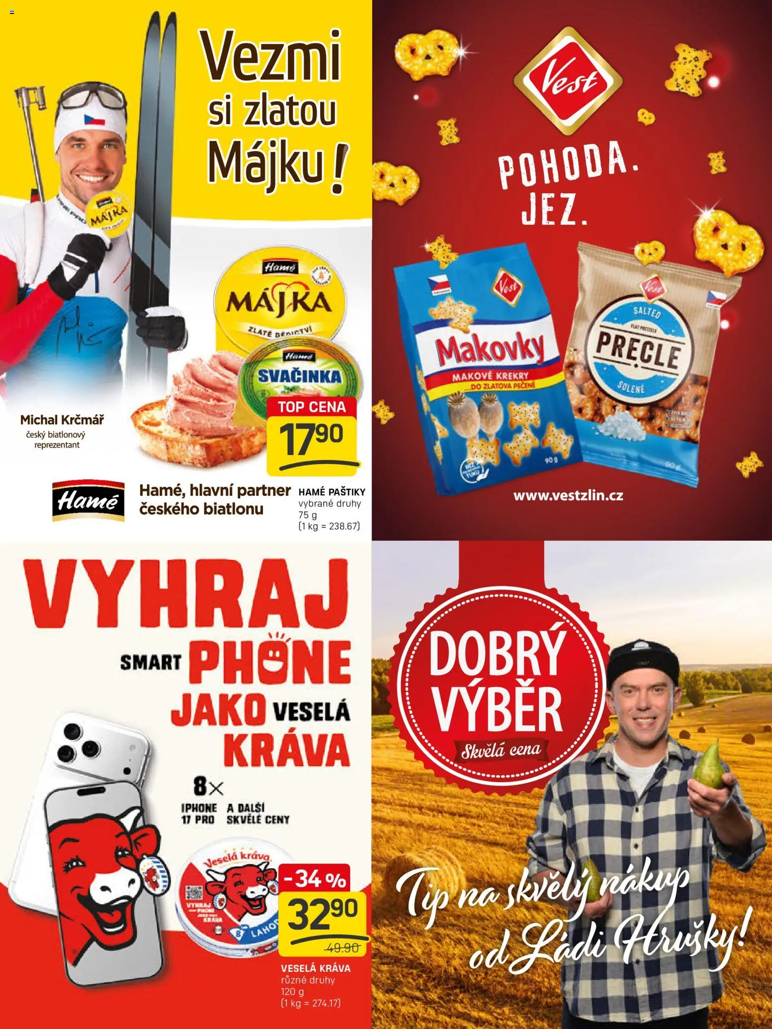 Flop leták - FlopTop od 14.01.2026 | Strana: 5 | Produkty: Hrušky, Iphone, Krekry