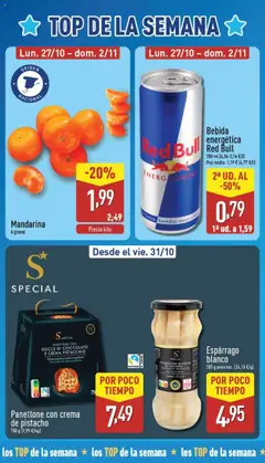 Vista previa Aldi folleto Península válido desde el 27.10.2025 | Página: 2