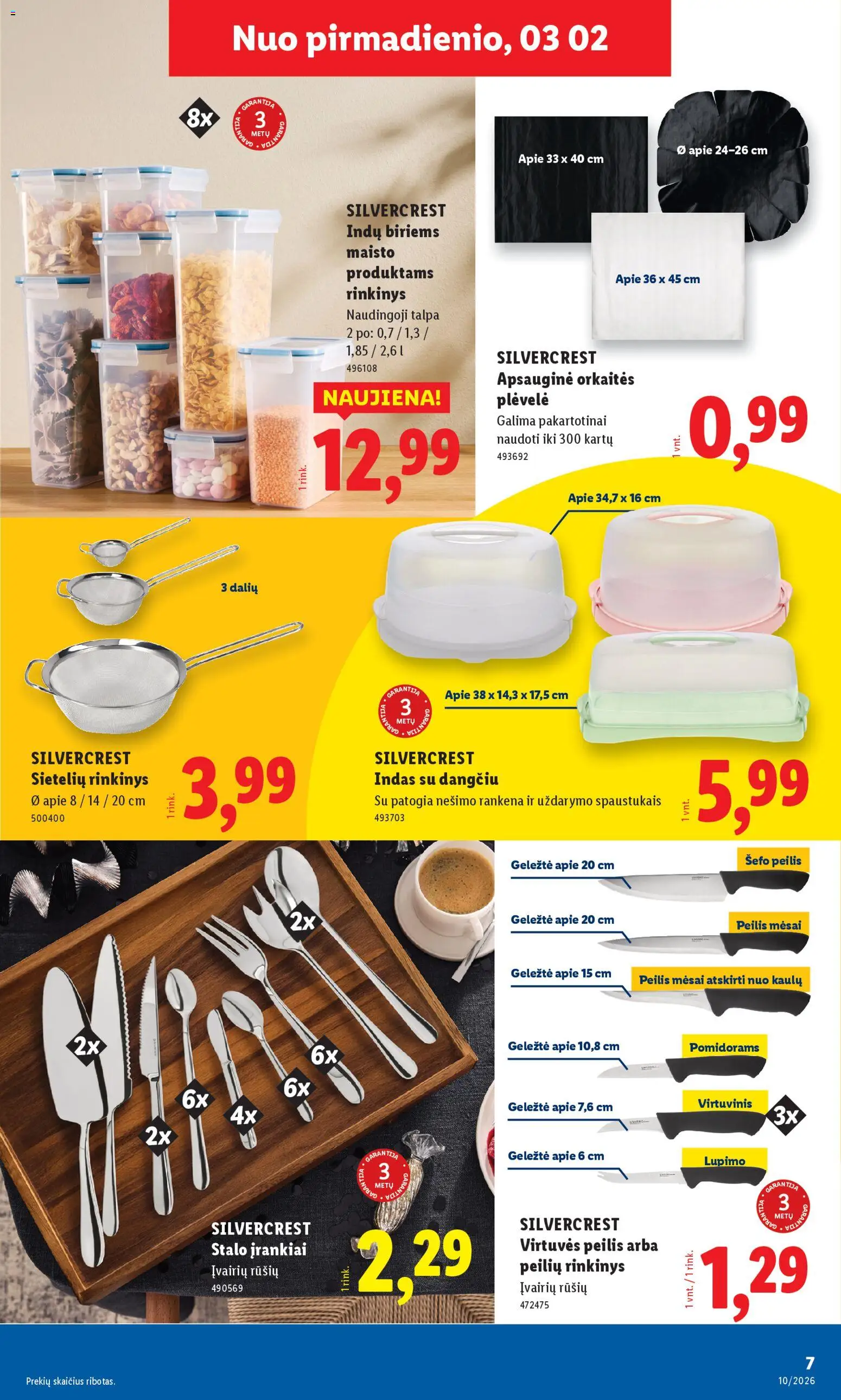 LIDL akcijos nuo 02.03.2026 | Puslapis: 7