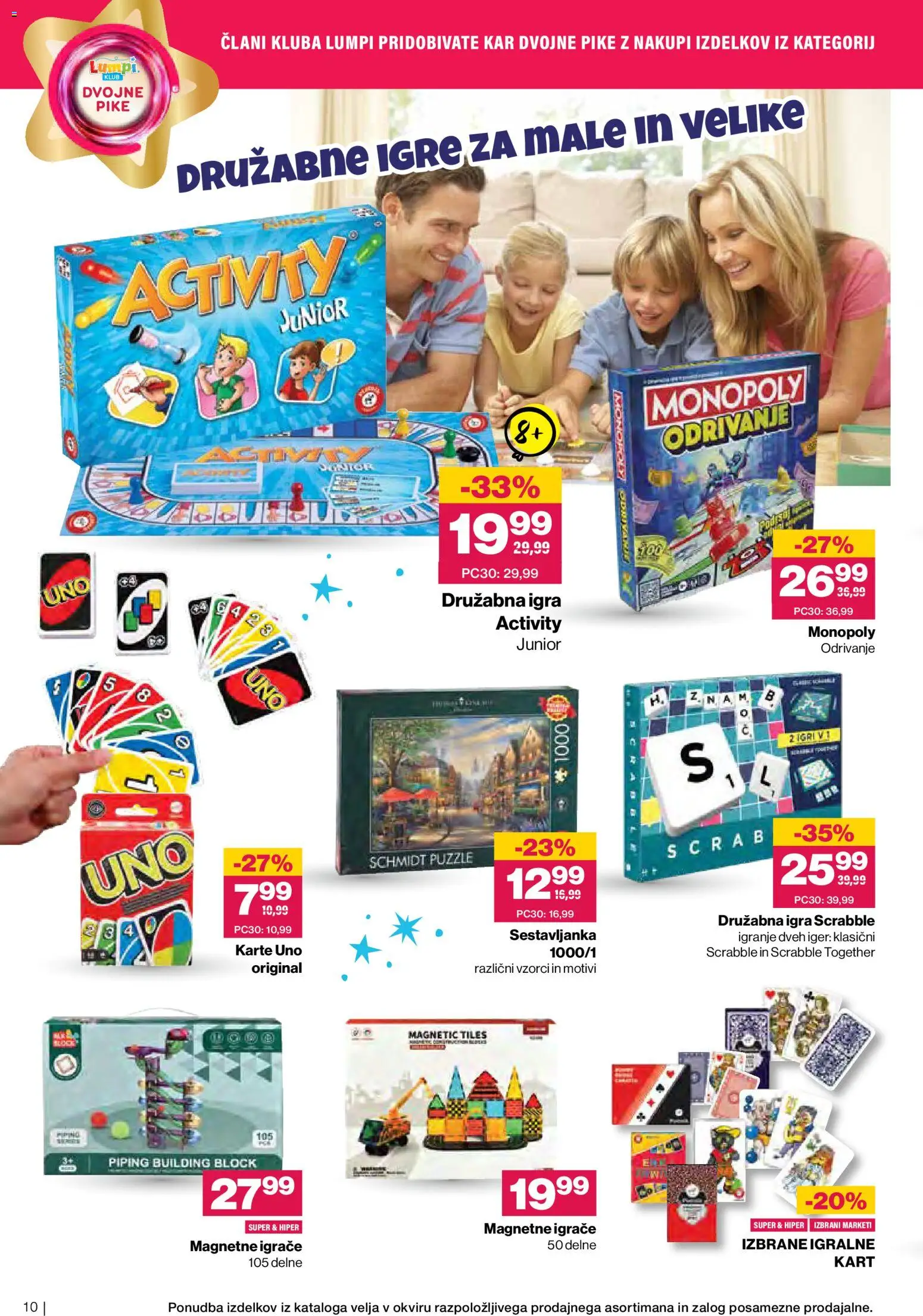 Novi Mercator katalog ponudbe – veljaven od 19.11.2025 | Stran: 10 | Izdelki: Igra