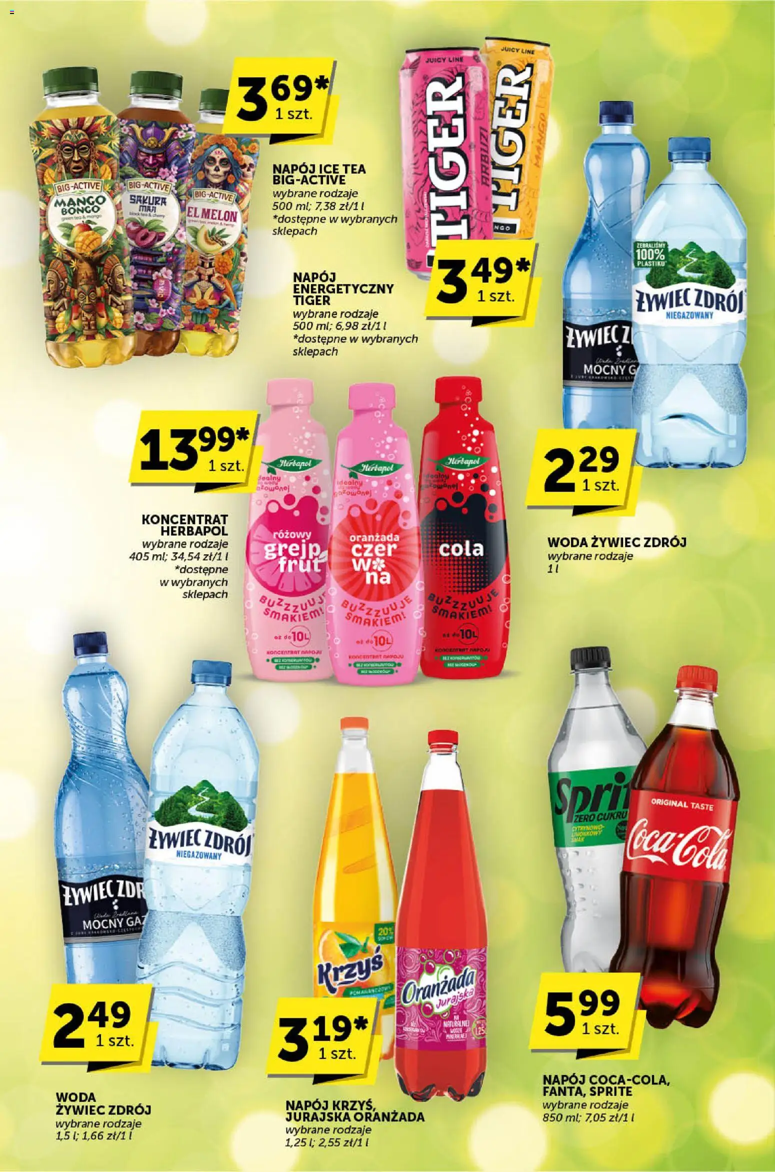 Groszek Gazetka - Katalog od 22.01.2026 | Strona: 24 | Produkty: Melon, Ice Tea, Sprite, Woda
