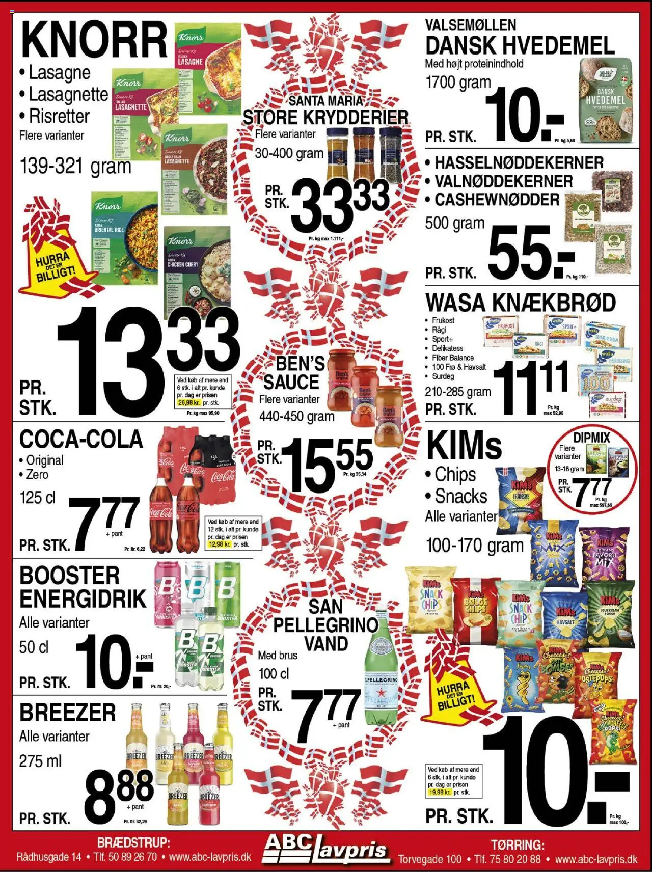 Abc Lavpris tilbudsavis – gyldig fra 03.09.2025 | Side: 2 | Produkter: Hvedemel, Cashewnødder, Cola, PC
