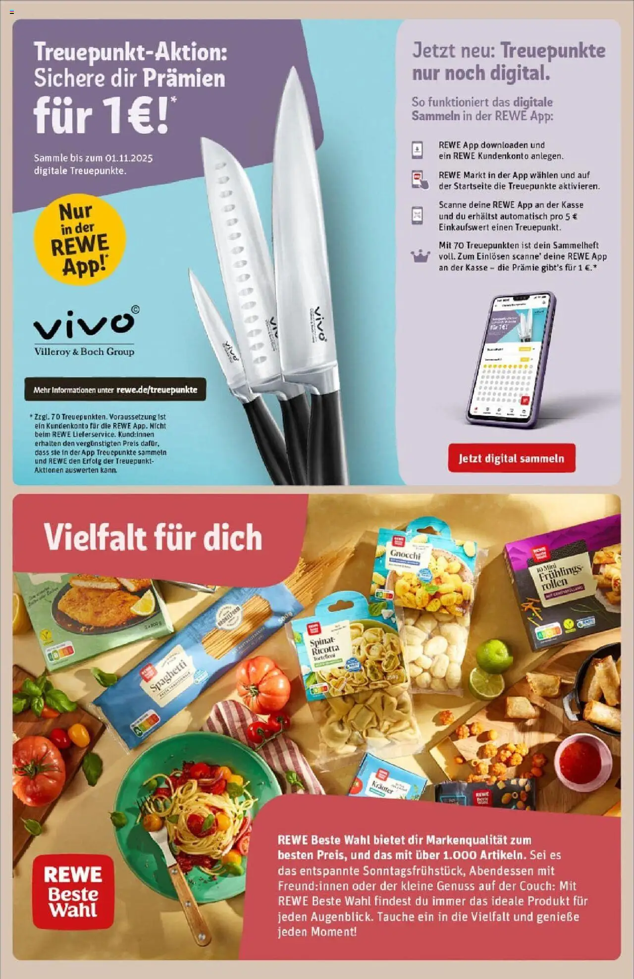 Rewe prospekt Höchberg	 - gültig ab dem 24.08.2025 | Seite: 31 | Produkte: Vivo, Couch
