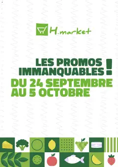 Hmarket - Prévisualisation de Hmarket catalogue valide à partir de 24.09.2025