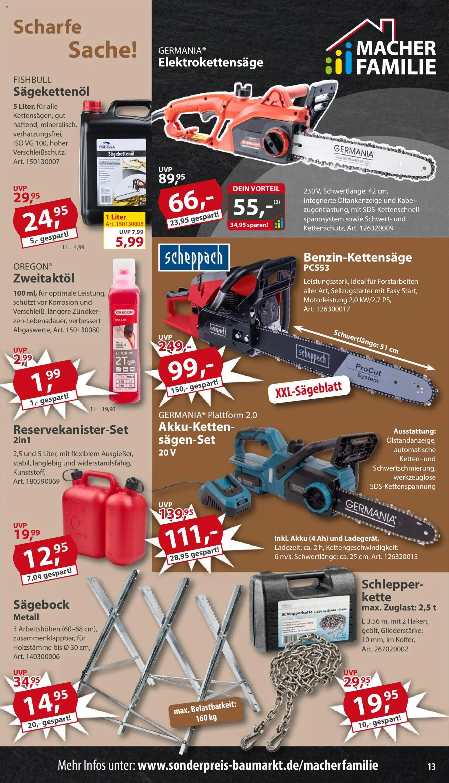 Sonderpreis Baumarkt Prospekt 	 – gültig ab 15.11.2025 | Seite: 13 | Produkte: Kabel