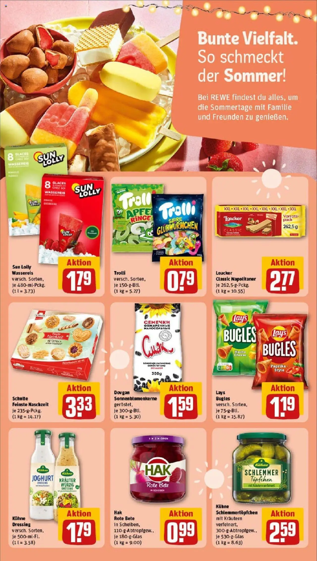 Rewe prospekt Braunschweig / Watenbüttel	 - gültig ab dem 06.07.2025 | Seite: 16 | Produkte: Joghurt, Dressing, Paprika