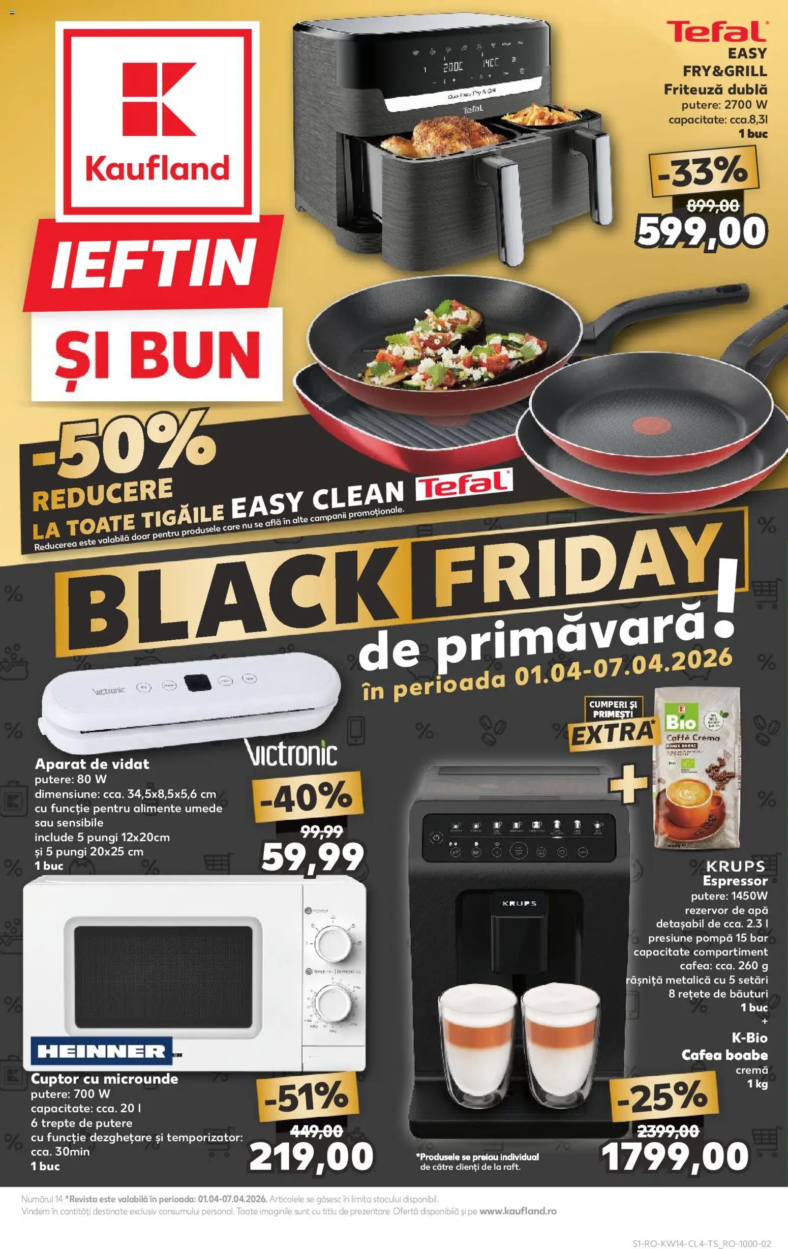 Noul catalog Kaufland – valabil de la 01.04.2026 | Pagină: 1