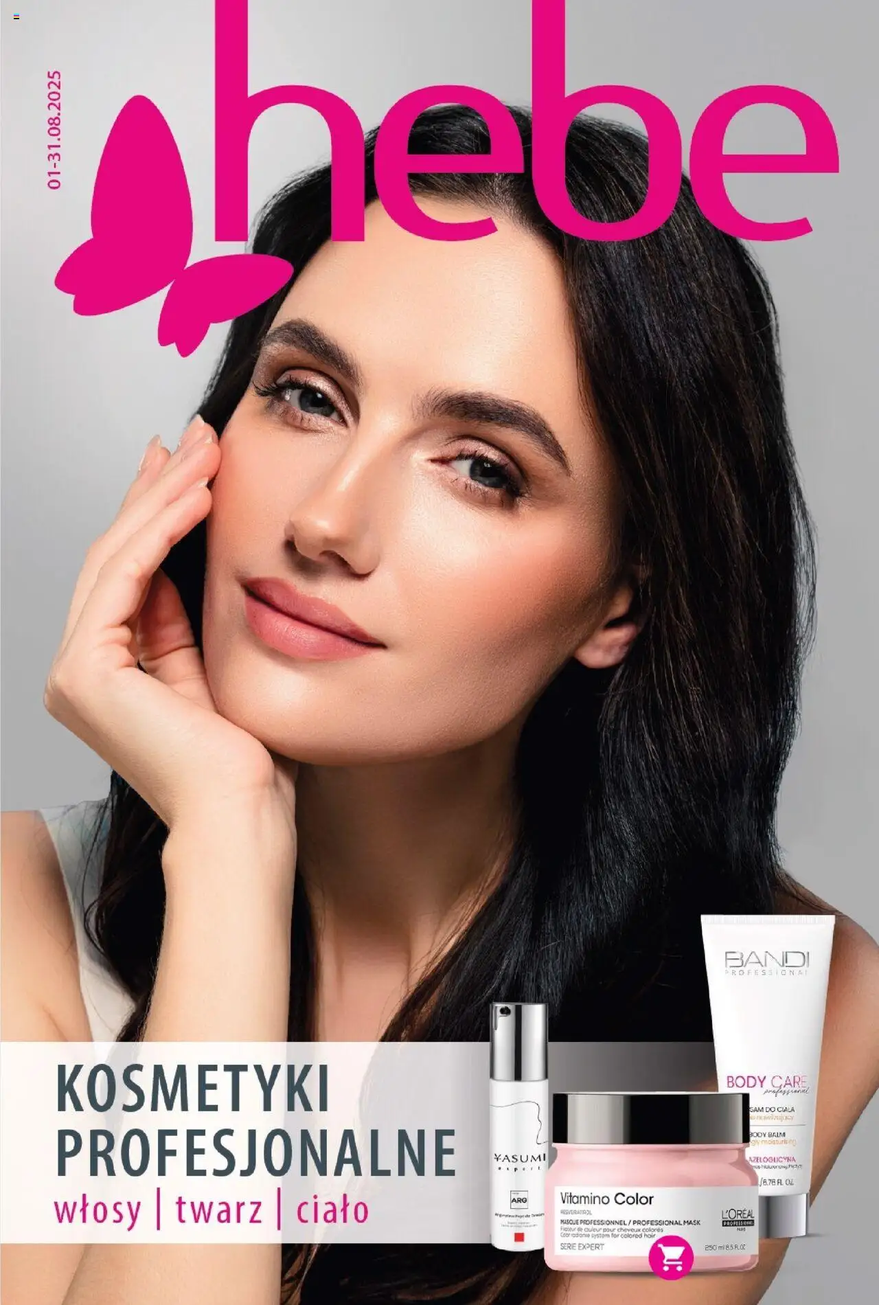 Hebe Gazetka - Katalog od 01.08.2025 | Strona: 1 | Produkty: Kosmetyki, Body