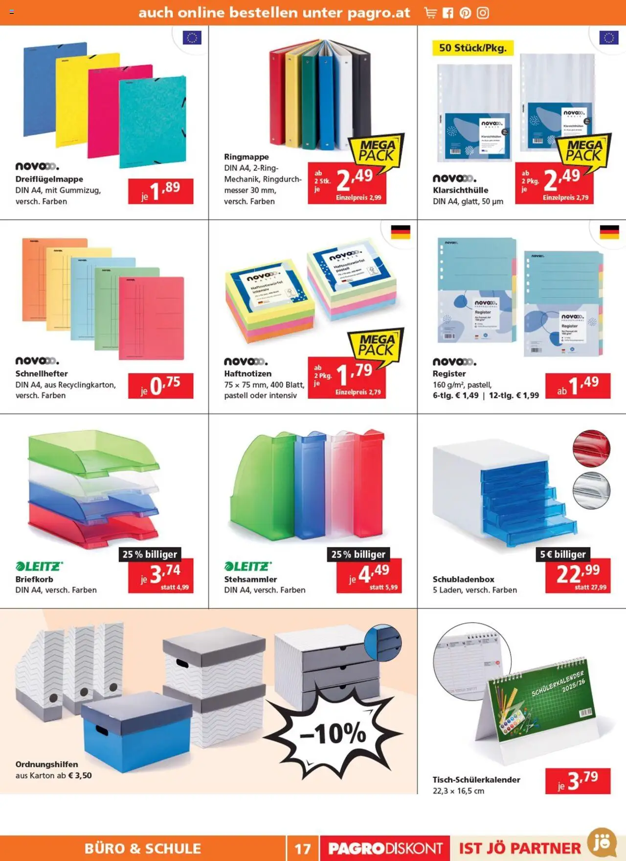 Pagro-Diskont Flugblatt gültig ab 07.08.2025 | Seite: 17