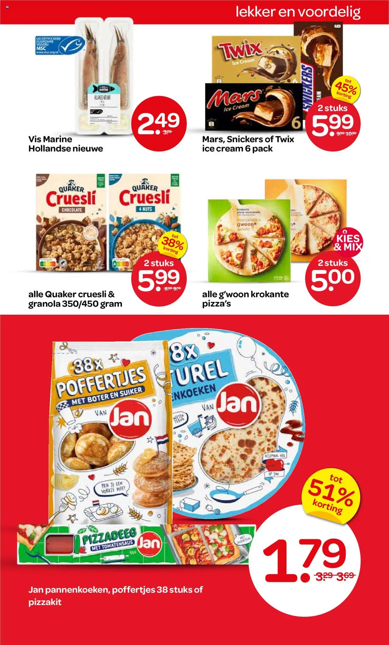  | Pagina: 11 | Producten: Pizza, Vis, Twix, Snickers