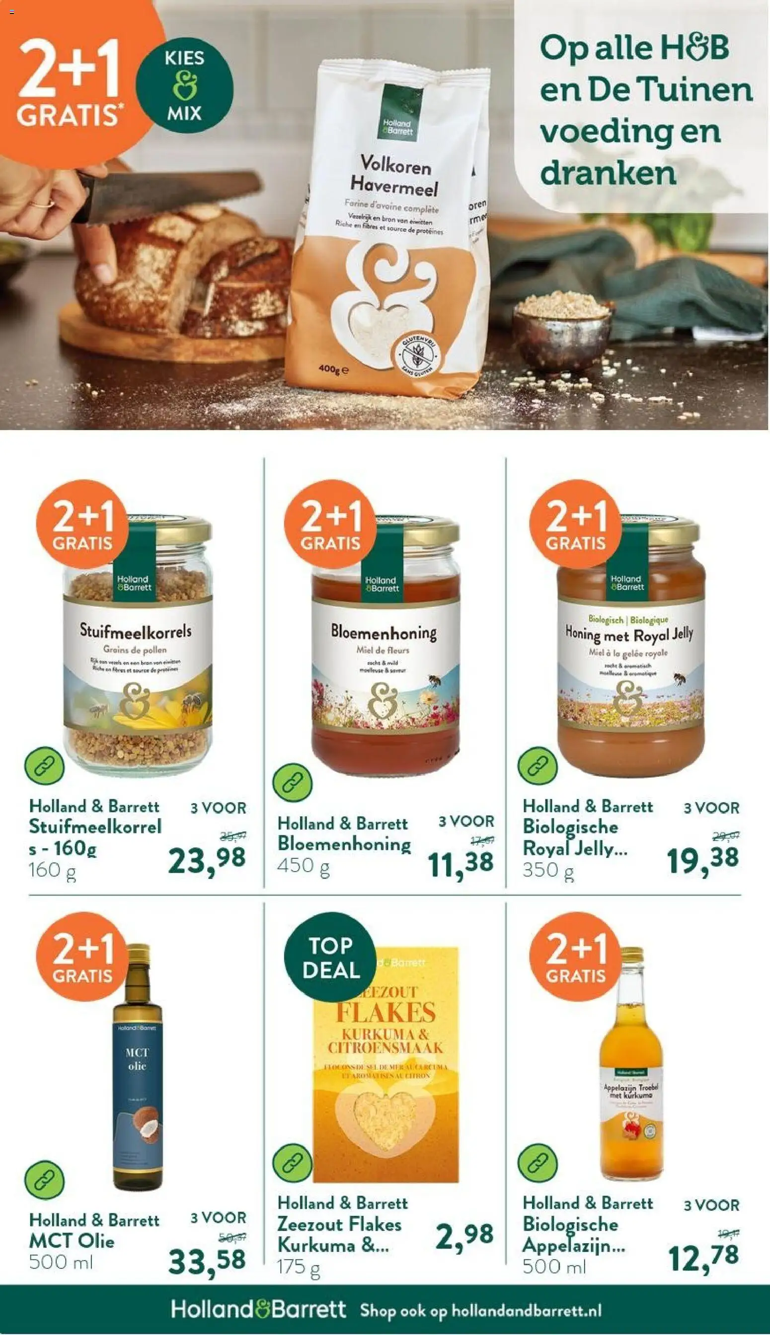 {H1} | Pagina: 26 | Producten: Olie, Gluténmentes sütőpor, Zeezout, La