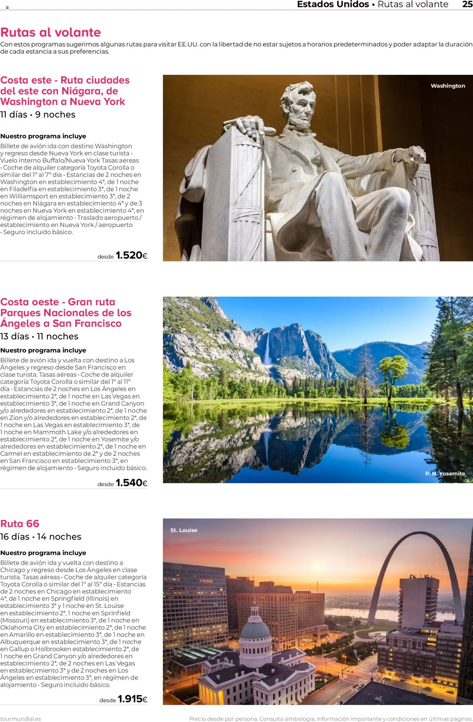 Viajes El Corte Inglés Norteamérica y Caribe │ válido desde el 01.01.2026 | Página: 25