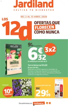 Vista previa Jardiland folleto válido desde el 02.04.2026