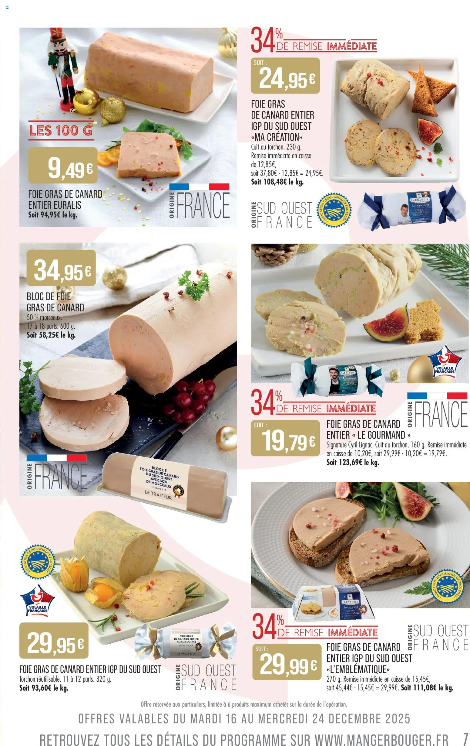 {H1} | Page: 7 | Produits: Foie Gras de Canard, Torchon, Foie gras de canard entier, Bloc de foie gras