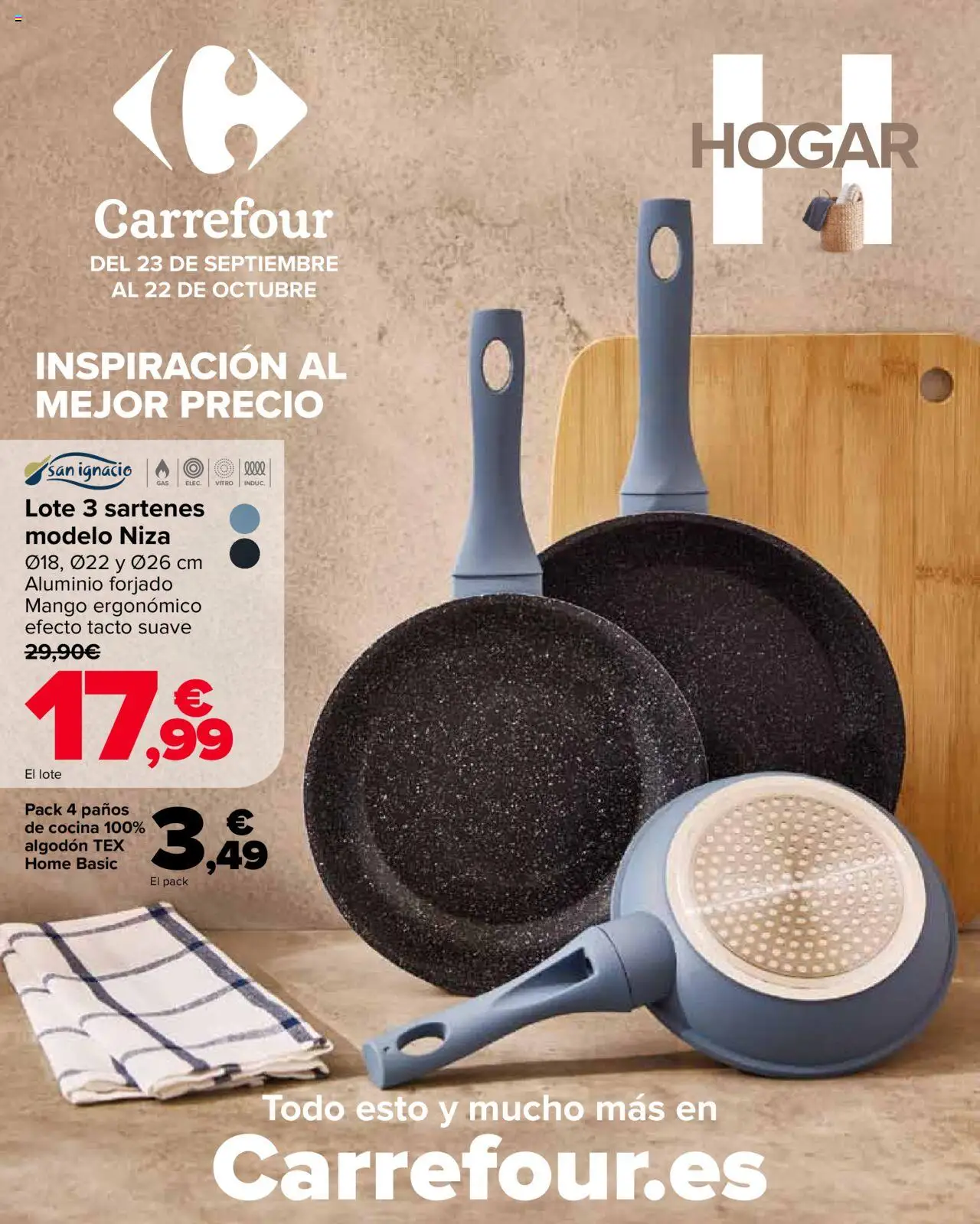 Carrefour folleto │ válido desde el 23.09.2025 | Página: 1 | Productos: Cocina, Ρούτερ