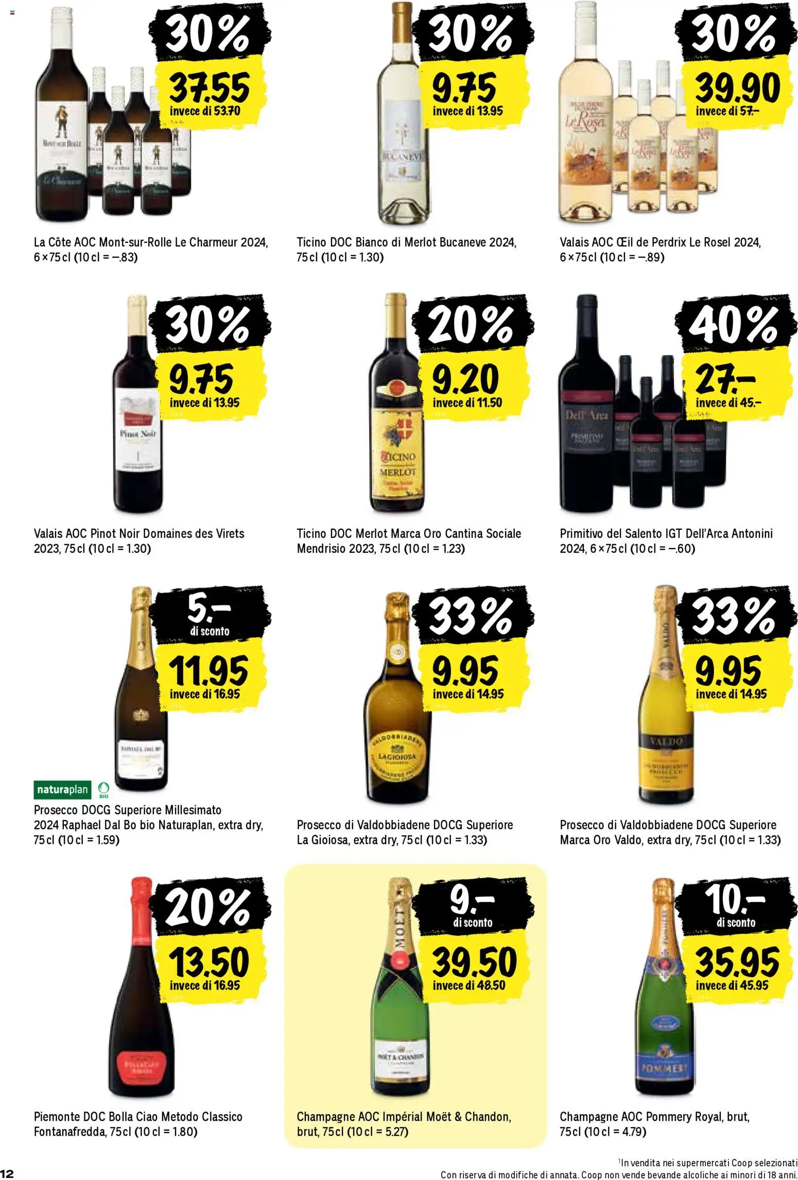 Coop aktionen IT – gültig ab 26.03.2026 | Seite: 12 | Produkte: Merlot