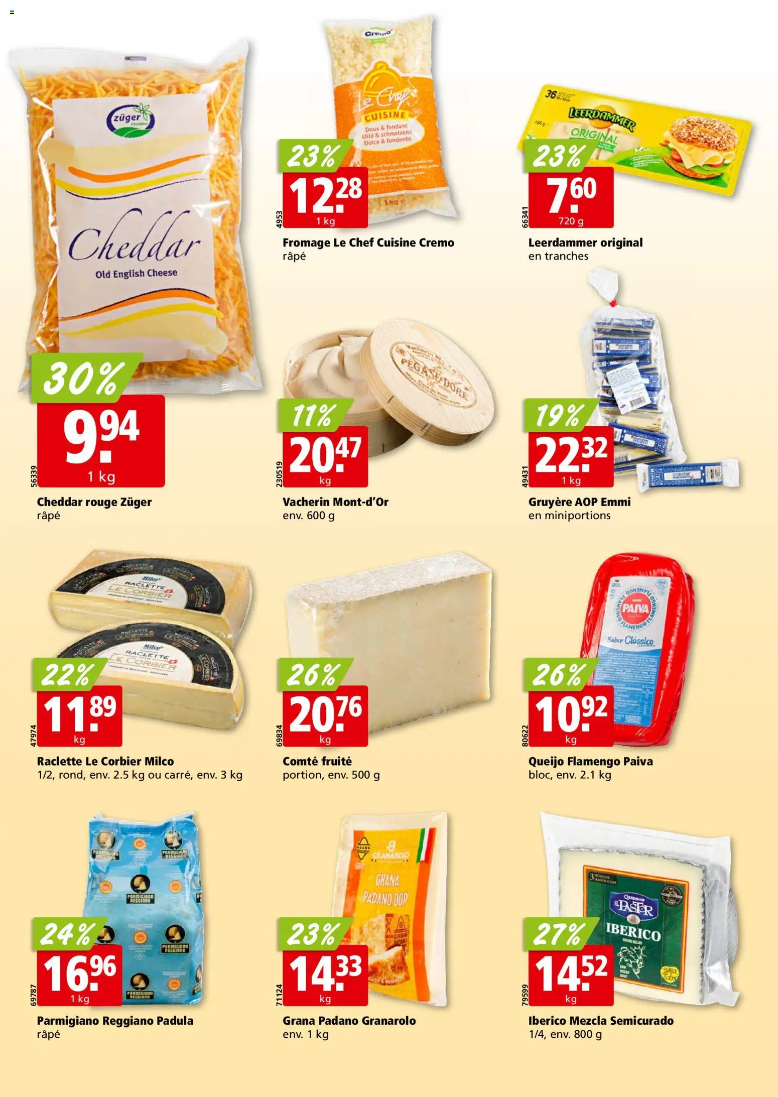 Aligro aktionen Chavannes, Matran, Genève, Sion – gültig ab 09.03.2026 | Seite: 16 | Produkte: Rouge, Raclette