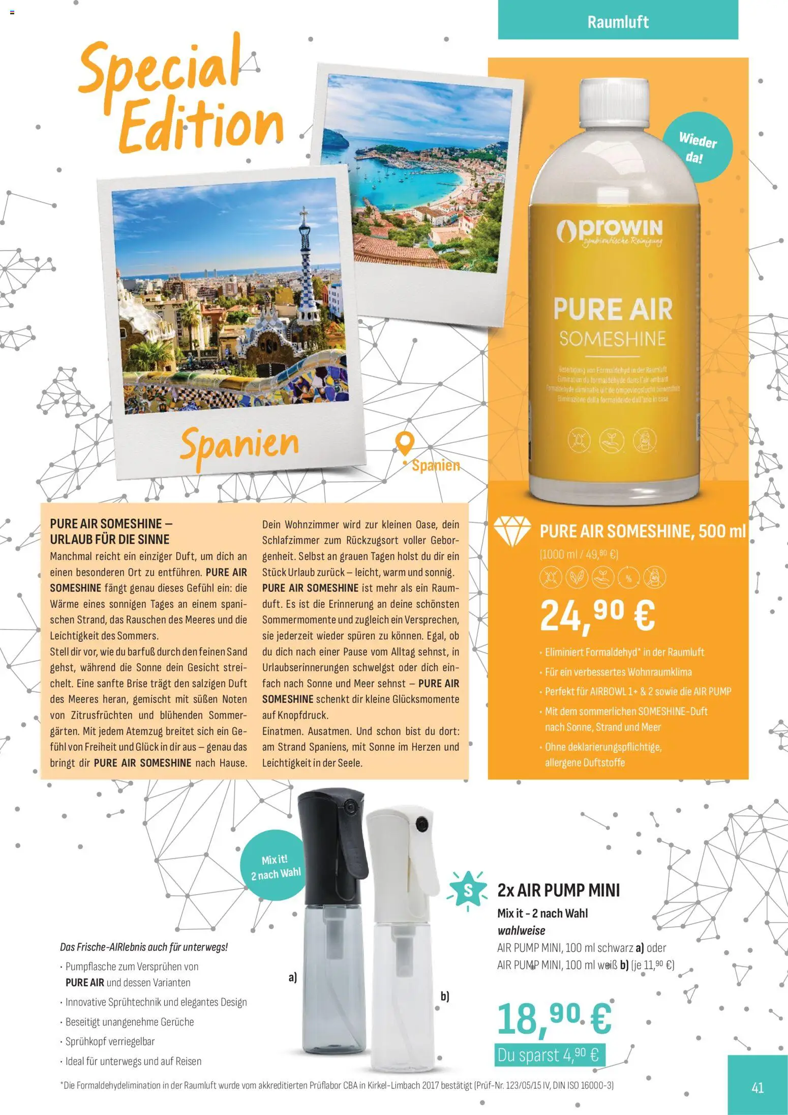 Katalog ProWin Januar/Juni 2026 – gültig ab 01.01.2026 | Seite: 41 | Produkte: Duft