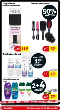 Kruidvat deodorant, INVISIBLE 48h, FRESH 48h, ANTI TRANSPIRANT - Voorbeeld van een folder van Kruidvat, geldig van 25.11.2025 | Pagina: 60 | Producten: Kan, Douche, Gel, Shampoo
