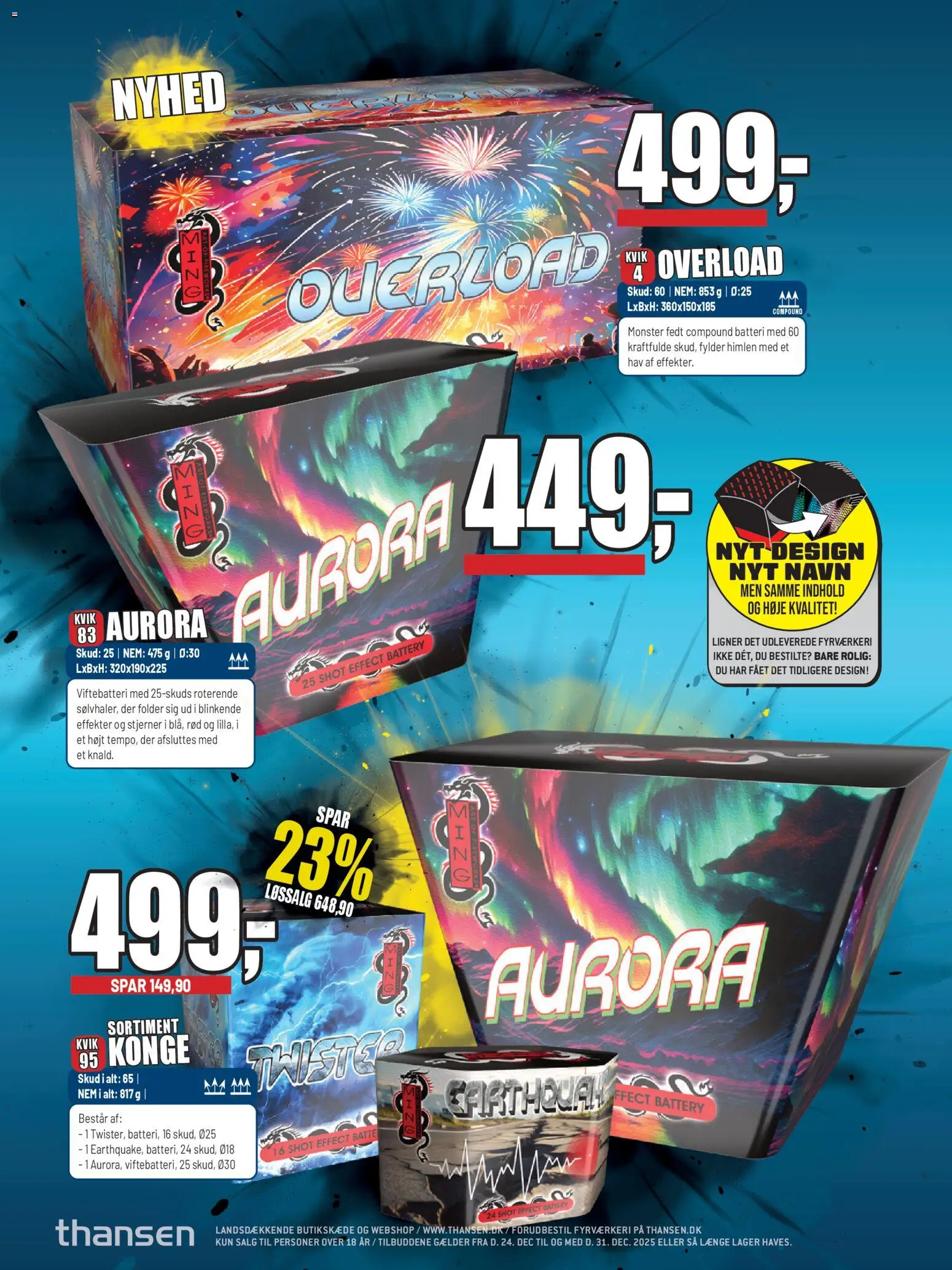 Thansen tilbudsavis – gyldig fra 24.12.2025 | Side: 18 | Produkter: Batteri
