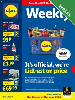 Preview of Lidl - Lidl Weekly Wales valid from 28.08.2025