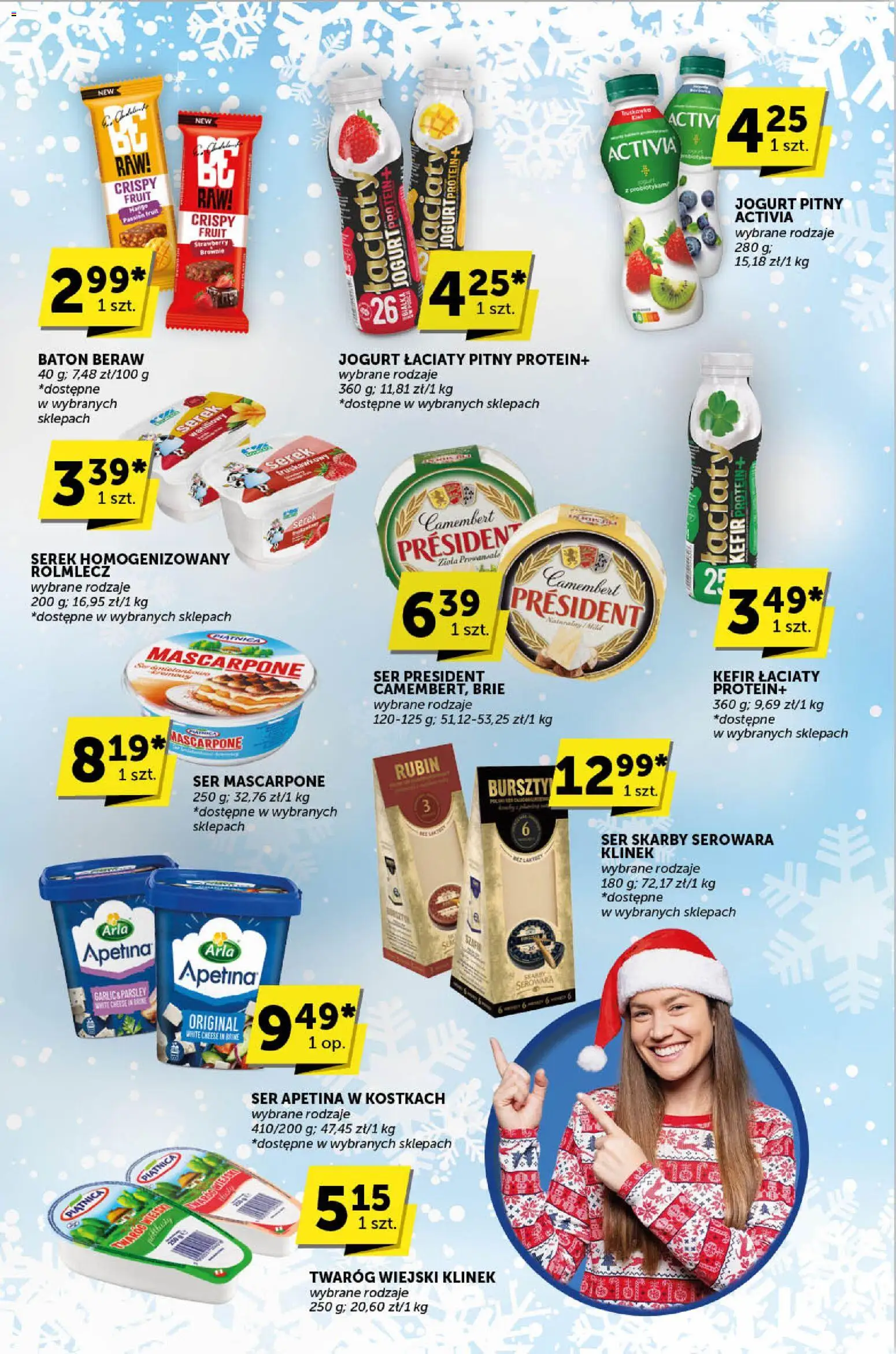 Euro Sklep Gazetka - Katalog od 11.12.2025 | Strona: 3 | Produkty: Serek, Jogurt, Brownie, Twaróg