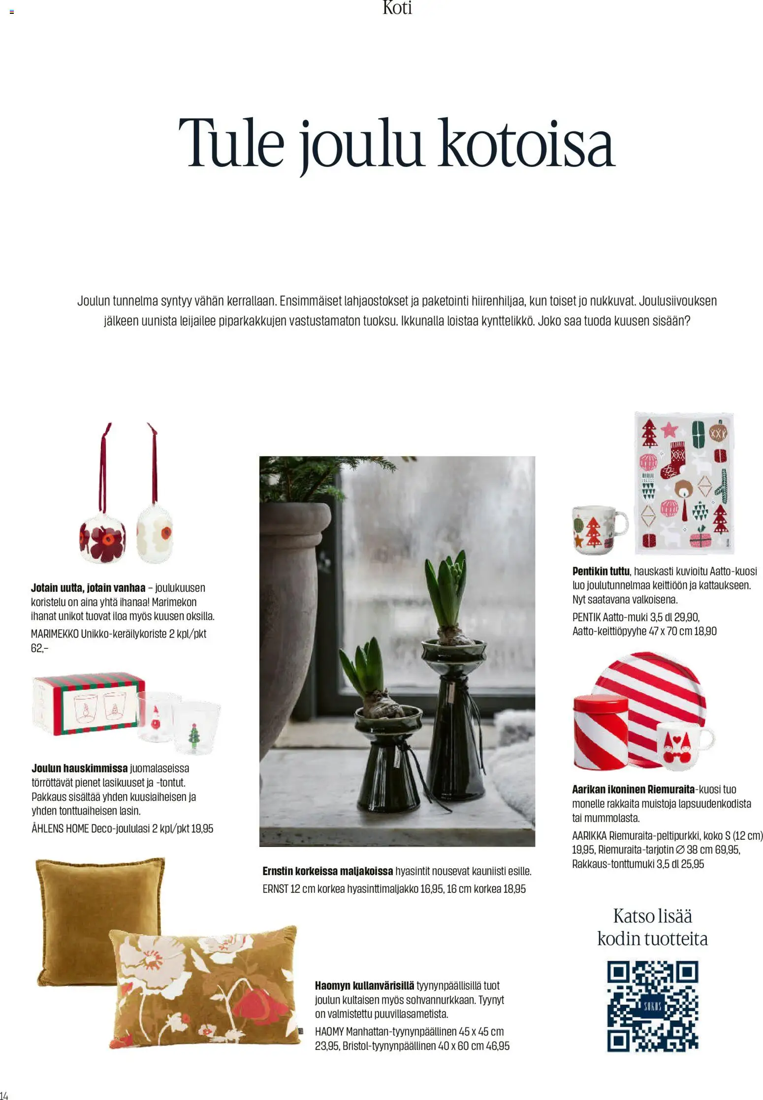 Sokos tarjoukset – voimassa 12.11.2025 alkaen | Sivu: 14 | Tuotteet: Tyynyt